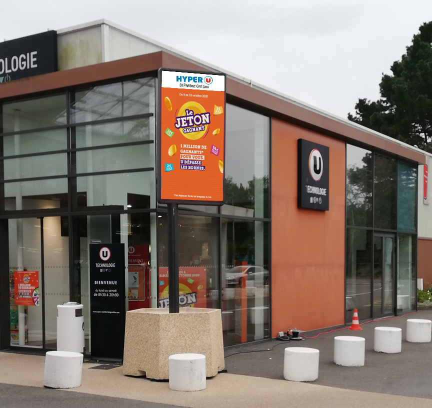 Style®: écran 2m² scellé au sol